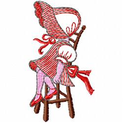 Girls Embroidery Design 3